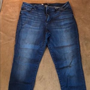 Kut High Rise Ankle Skinny